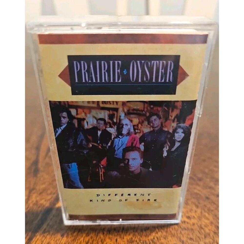 Prairie Oyster Different Kind of Fire Cassette Tape Country Music 1990